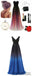 Chiffon Cheap One Off shoulder  Gradient Popular Custom Unique Pretty Prom Dresses Online,PD0122