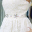 Sweetheart Heart Ivory Lace  Homecoming Dresses With Rhinestone, HD0500