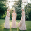 Floor-length One-shoulder sleeveless Chiffon Simple Bridesmaid Dresses with Pleats, BD0513