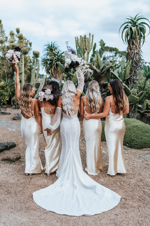 Sheath Spaghetti Straps Backless Long Simple Bridesmaid Dresses, BD0626