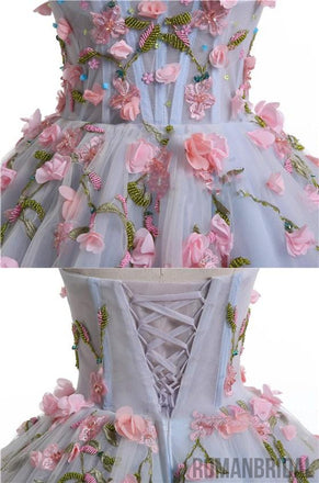 Floor-length Advanced Customization Lace Up Sweetheart Wedding Party Dress, WD0301