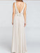 Popular Floor-length A-Line Scoop simple cheap Chiffon Bridesmaid Dress , BD0435