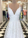 Newest A-line Floor-length Lace Appliques Spaghetti Straps Tulle Prom Dresses, PD0565